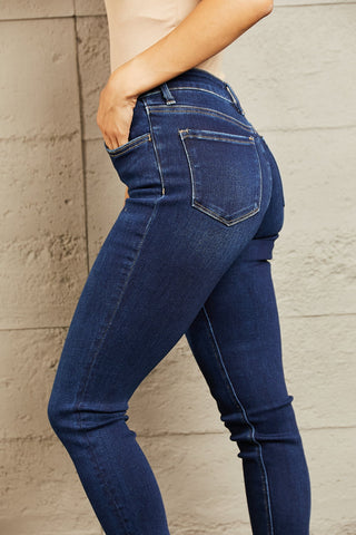 Shop BAYEAS Mid Rise Slim Jeans - High-Quality U.S. Made Women’s Fashion with Free Fast Shipping