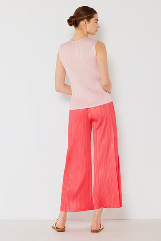 Shop Marina West Swim Pleated Wide-Leg Pants with Side Pleat Detail - High-Quality U.S. Made Women’s Fashion with Free & Fast Shipping