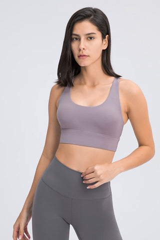 Shop Millennia Eight Strap Sports Bra - High-Quality U.S. Made Women’s Fashion with Free & Fast Shipping