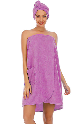 Shop Strapless Robe with pocket - High-Quality U.S. Made Women’s Fashion with Free Fast Shipping