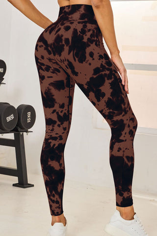 Shop Tie-Dye High Waist Active Leggings - High-Quality U.S. Made Women’s Fashion with Free & Fast Shipping