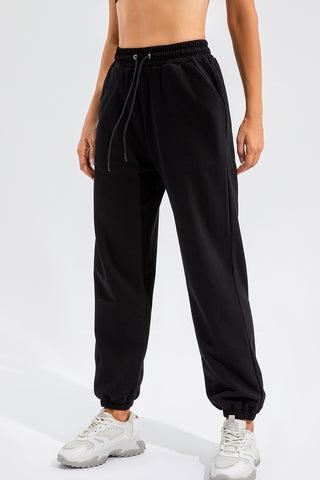 Shop Drawstring Active Pants with Pockets - High-Quality U.S. Made Women’s Fashion with Free & Fast Shipping