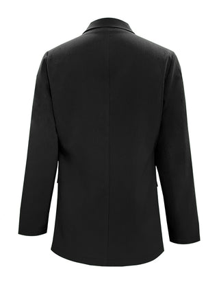 Shop Lapel Collar Long Sleeve Blazer - High-Quality U.S. Made Women’s Fashion with Free & Fast Shipping