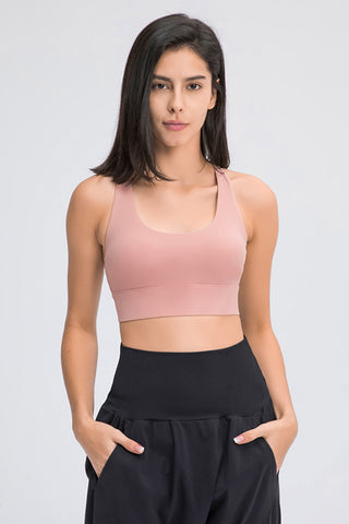 Shop Millennia Eight Strap Sports Bra - High-Quality U.S. Made Women’s Fashion with Free & Fast Shipping