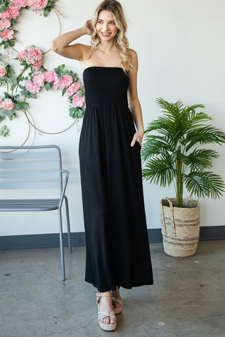 Shop Heimish Full Size Strapless Maxi Dress - High-Quality U.S. Made Women’s Fashion with Free & Fast Shipping