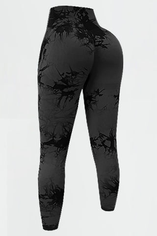 Shop Printed High Waist Active Leggings - High-Quality U.S. Made Women’s Fashion with Free & Fast Shipping