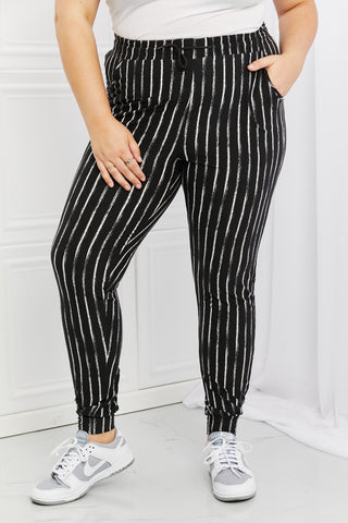 Shop Leggings Depot Stay In Full Size Joggers - High-Quality U.S. Made Women’s Fashion with Free & Fast Shipping