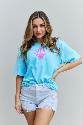 Shop Sweet Claire "More Beach Days" Oversized Graphic T-Shirt - High-Quality U.S. Made Women’s Fashion with Free & Fast Shipping