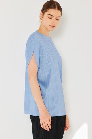 Shop Marina West Swim Rib Pleated Oversized Dolman Sleeve Top - High-Quality U.S. Made Women’s Fashion with Free & Fast Shipping