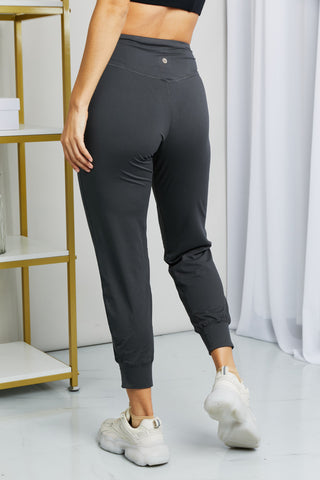 Shop Leggings Depot Full Size Wide Waistband Cropped Joggers - High-Quality U.S. Made Women’s Fashion with Free & Fast Shipping