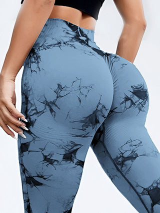 Shop Tie-Dye High Waist Active Leggings - High-Quality U.S. Made Women’s Fashion with Free & Fast Shipping