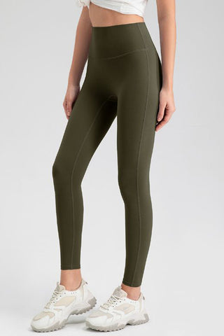 Shop High Waist Skinny Active Pants - High-Quality U.S. Made Women’s Fashion with Free & Fast Shipping