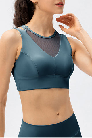 Shop Cutout Wide Strap Active Tank - High-Quality U.S. Made Women’s Fashion with Free & Fast Shipping