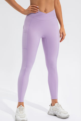 Shop High Waist Active Leggings with Pockets - High-Quality U.S. Made Women’s Fashion with Free & Fast Shipping