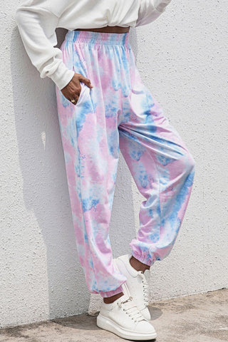 Shop Tie-Dye Joggers with Pockets - High-Quality U.S. Made Women’s Fashion with Free Fast Shipping