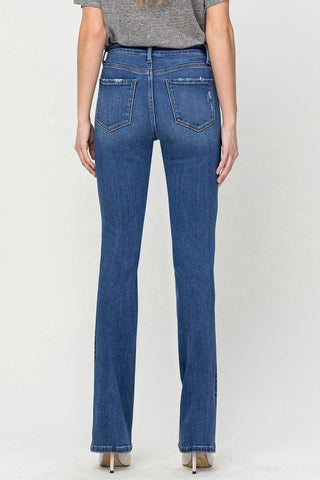 Shop Vervet by Flying Monkey High Waist Bootcut Jeans - High-Quality U.S. Made Women’s Fashion with Free & Fast Shipping