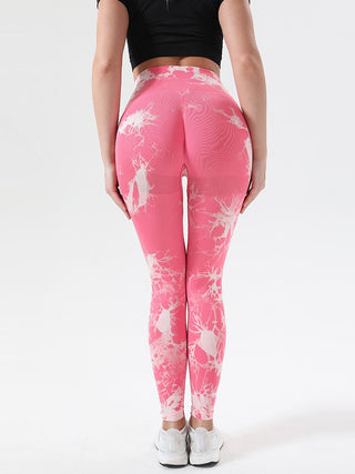 Shop Tie-Dye High Waist Active Leggings - High-Quality U.S. Made Women’s Fashion with Free & Fast Shipping