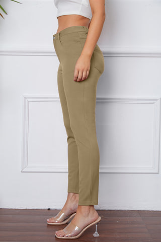 Shop StretchyStitch Pants by Basic Bae - High-Quality U.S. Made Women’s Fashion with Free & Fast Shipping