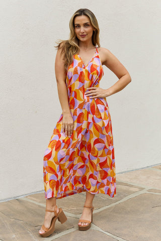 Shop And The Why Full Size Printed Sleeveless Maxi Dress - High-Quality U.S. Made Women’s Fashion with Free & Fast Shipping