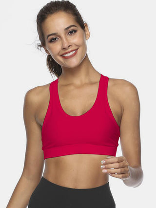 Shop Cutout Scoop Neck Active Tank - High-Quality U.S. Made Women’s Fashion with Free & Fast Shipping