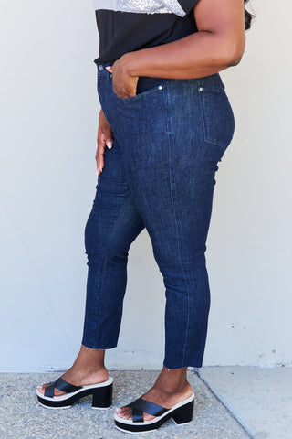 Shop Judy Blue Esme Full Size Tummy Control High Waist Skinny Jeans - High-Quality U.S. Made Women’s Fashion with Free & Fast Shipping