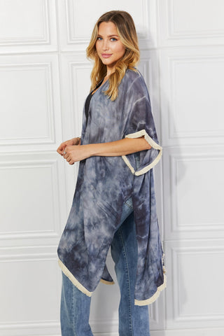 Shop Justin Taylor Cloud Rush Swim Cover-Up Kimono - High-Quality U.S. Made Women’s Fashion with Free & Fast Shipping