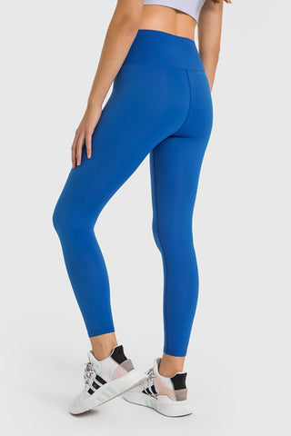 Shop High Waist Ankle-Length Yoga Leggings - High-Quality U.S. Made Women’s Fashion with Free & Fast Shipping