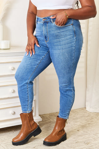 Shop Judy Blue Full Size High Waist Skinny Jeans - High-Quality U.S. Made Women’s Fashion with Free & Fast Shipping