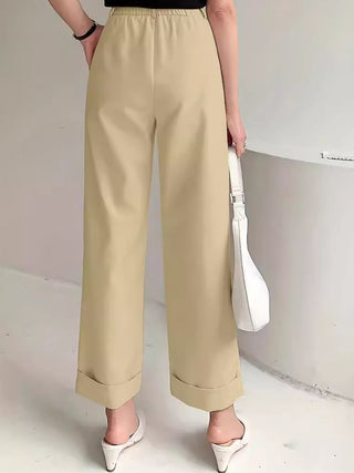 Shop Full Size High Waist Pants - High-Quality U.S. Made Women’s Fashion with Free Fast Shipping