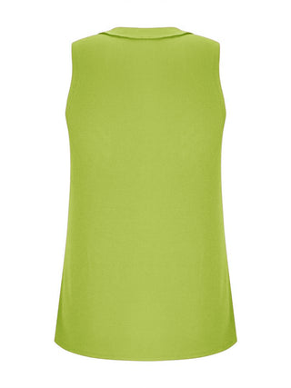 Shop V-Neck Wide Strap Tank - High-Quality U.S. Made Women’s Fashion with Free & Fast Shipping