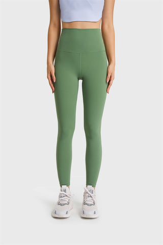 Shop Green Ultra Soft High Waist Leggings - High-Quality U.S. Made Women’s Fashion with Free & Fast Shipping