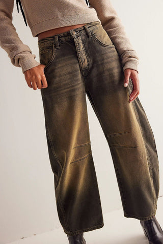 Shop Wide Leg Jeans with Pockets - High-Quality U.S. Made Women’s Fashion with Free & Fast Shipping