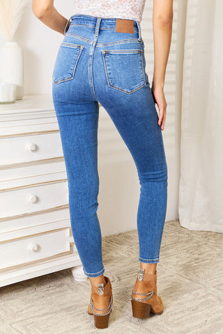 Shop Judy Blue Full Size High Waist Skinny Jeans - High-Quality U.S. Made Women’s Fashion with Free & Fast Shipping