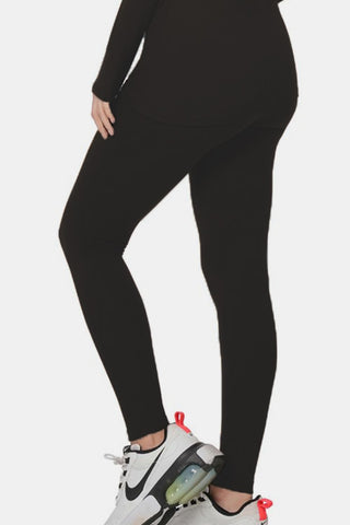 Shop Zenana Full Size Turtleneck Top and Leggings Lounge Set - High-Quality U.S. Made Women’s Fashion with Free & Fast Shipping