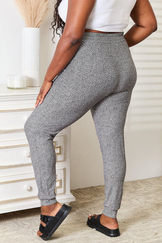 Shop Leggings Depot Full Size Joggers with Pockets - High-Quality U.S. Made Women’s Fashion with Free & Fast Shipping