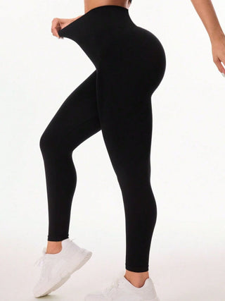 Shop Pocketed High Waist Active Leggings - High-Quality U.S. Made Women’s Fashion with Free & Fast Shipping