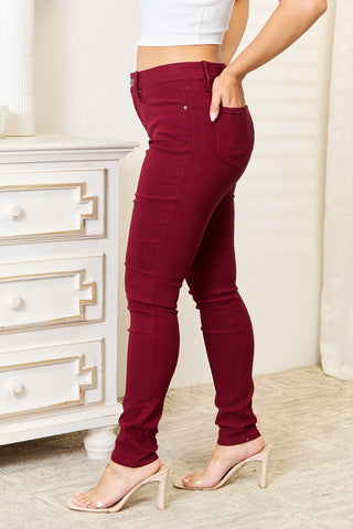 Shop YMI Jeanswear Skinny Jeans with Pockets - High-Quality U.S. Made Women’s Fashion with Free Fast Shipping