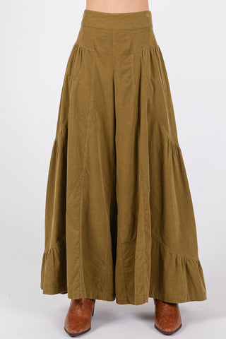 Shop SAGE + FIG High Rise Corduroy Wide Leg Pants - High-Quality U.S. Made Women’s Fashion with Free & Fast Shipping