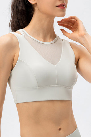 Shop Cutout Wide Strap Active Tank - High-Quality U.S. Made Women’s Fashion with Free & Fast Shipping