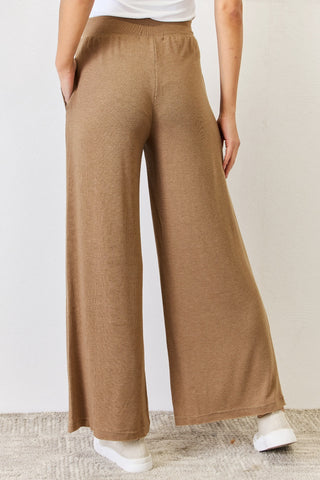 Shop RISEN Ultra Soft Wide Leg Pants - High-Quality U.S. Made Women’s Fashion with Free & Fast Shipping