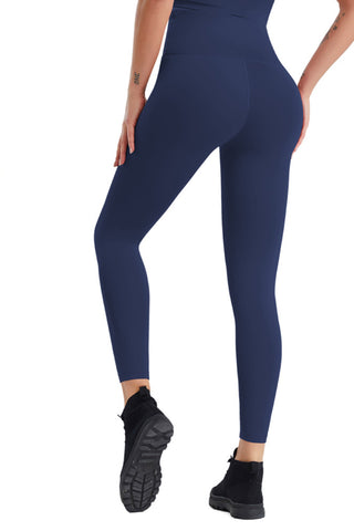 Shop High Waist Wide Waistband Active Pants - High-Quality U.S. Made Women’s Fashion with Free & Fast Shipping