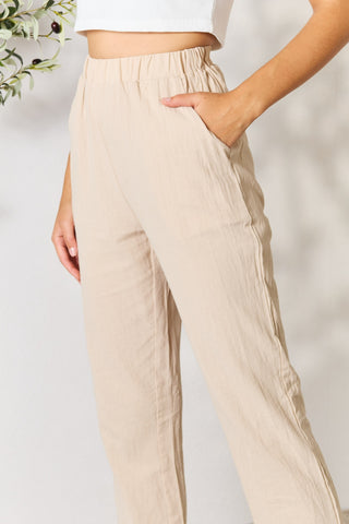 Shop Pull-On Pants with Pockets - High-Quality U.S. Made Women’s Fashion with Free & Fast Shipping