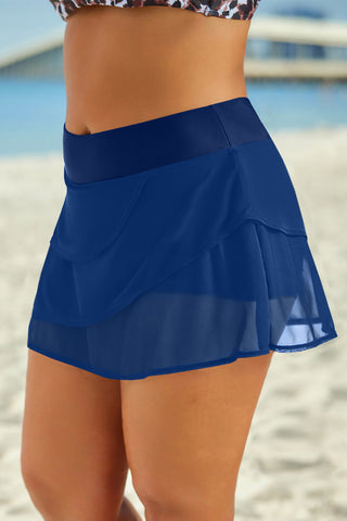 Shop Elastic Waist Swim Skirt - High-Quality U.S. Made Women’s Fashion with Free & Fast Shipping