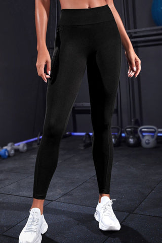 Shop Wide Waistband Sports Leggings - High-Quality U.S. Made Women’s Fashion with Free & Fast Shipping