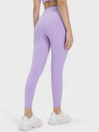 Shop Pocketed High Waist Active Leggings - High-Quality U.S. Made Women’s Fashion with Free & Fast Shipping