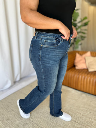 Shop RFM Full Size High Rise Straight Tummy Control Jeans - High-Quality U.S. Made Women’s Fashion with Free Fast Shipping