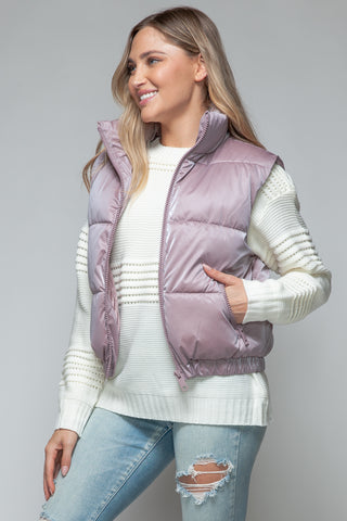 Shop Snobbish Fine Fur Lining Quilted Vest - High-Quality U.S. Made Women’s Fashion with Free Fast Shipping