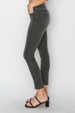 Shop RISEN Full Size High Rise Ankle Skinny Jeans - High-Quality U.S. Made Women’s Fashion with Free & Fast Shipping