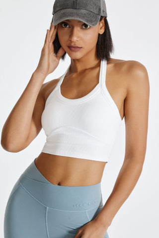 Shop Halter Neck Active Cami - High-Quality U.S. Made Women’s Fashion with Free & Fast Shipping