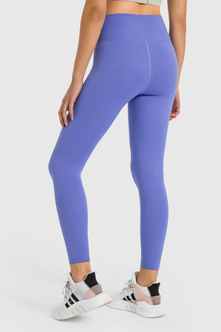 Shop High Waist Ankle-Length Yoga Leggings - High-Quality U.S. Made Women’s Fashion with Free & Fast Shipping